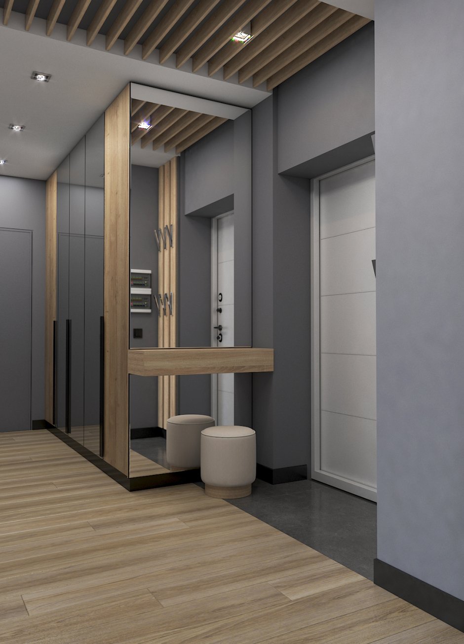 Интерьер прихожей в квартире