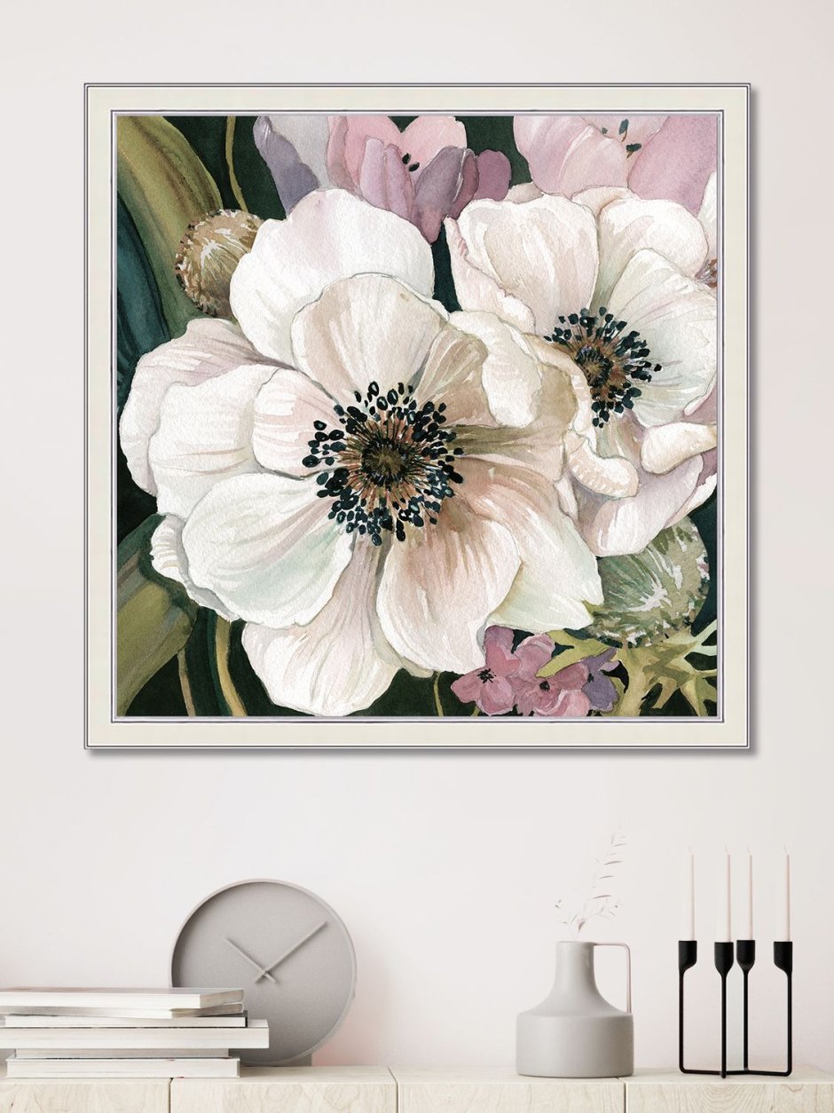 Графис арт анемоны