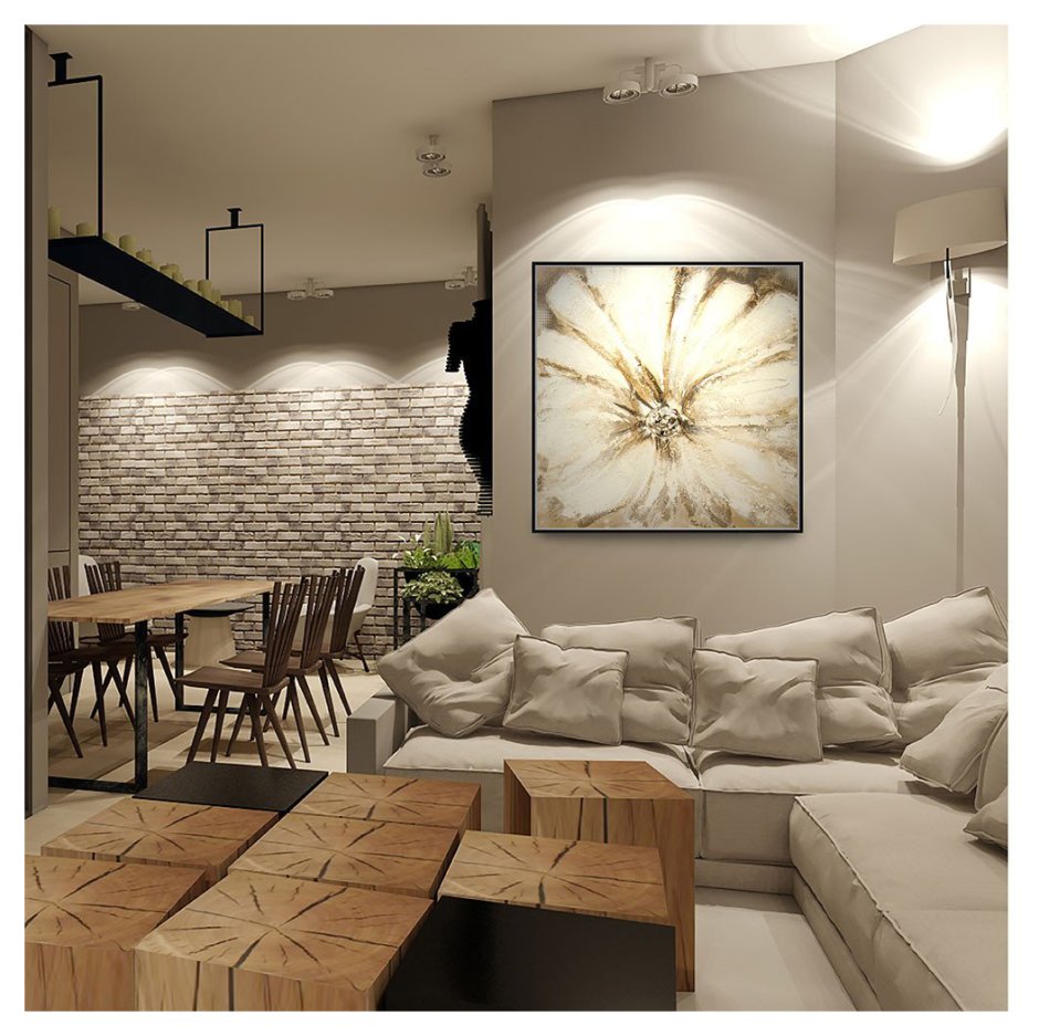 Стильные панно на стену в гостиную