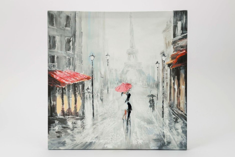 Картина Париж хофф