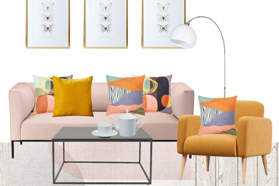 Интерьер гостиной хофф