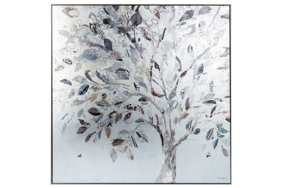 Репродукция в раме дерево 82x82 см