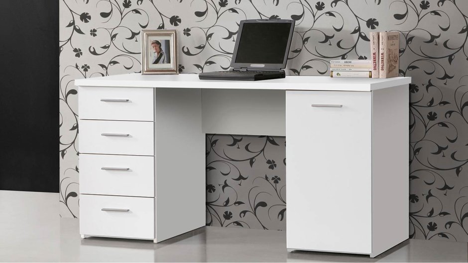 Письменный стол Сити белый