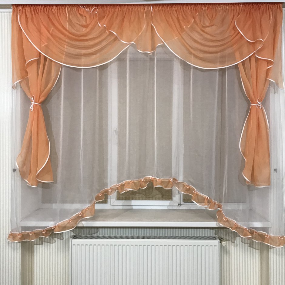 Тюль на кухню