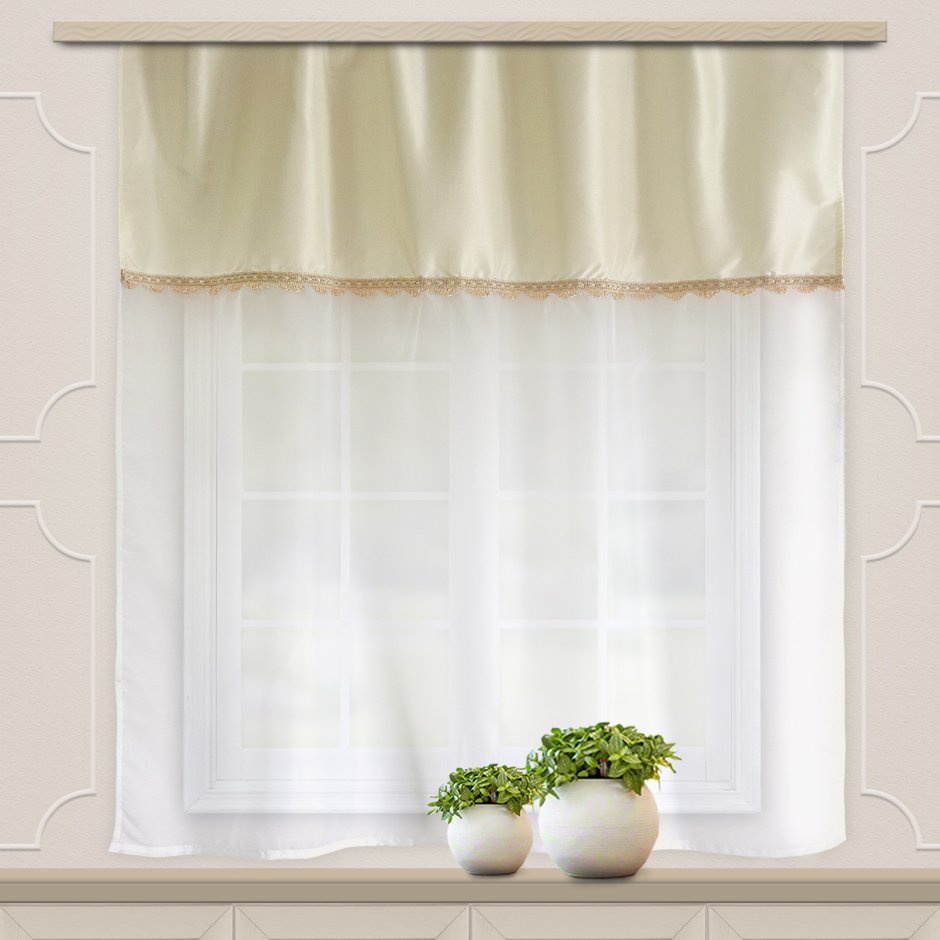 Комплект штор для кухни Хлоя