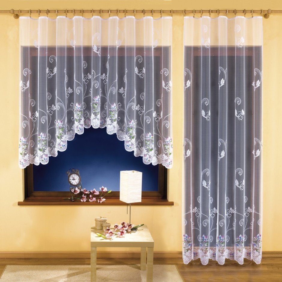 Гардина "Wisan", цвет: белый, ширина 250 см, высота 170 см