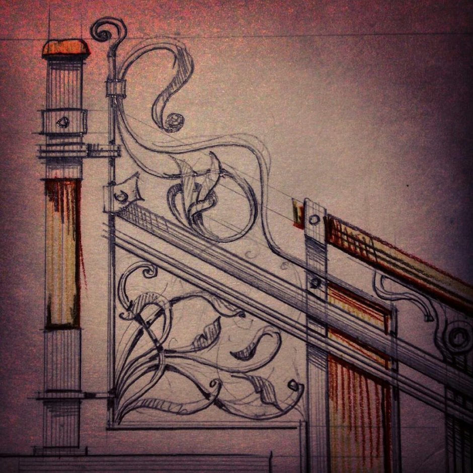 Ковка художественная ар нуво