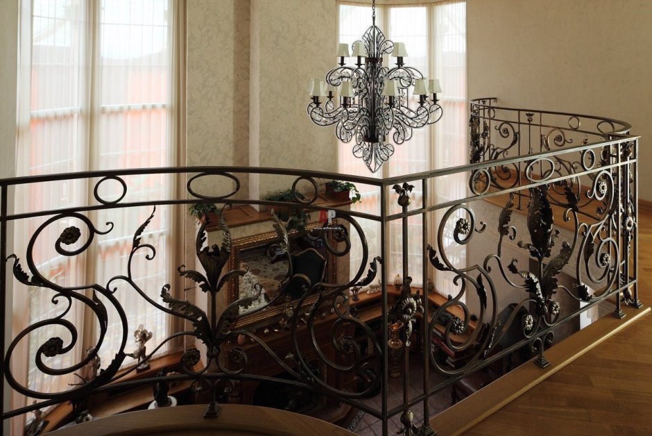 Кованые перила Неоклассика