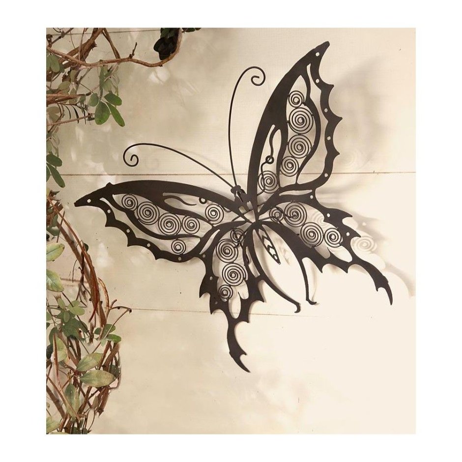 Бабочка из металла