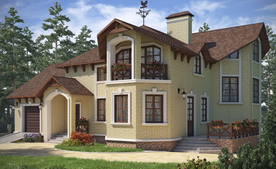 Шевалье дом с эркером