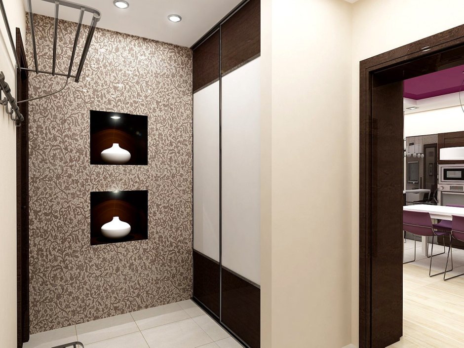 Обои для прихожей в квартире