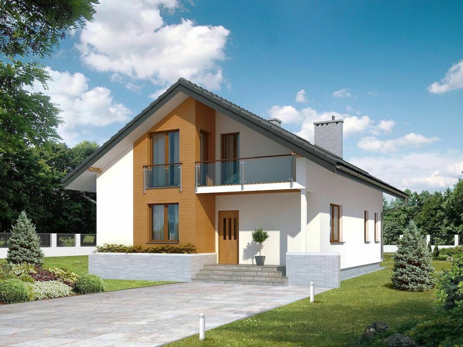 ХАУСБЕРГ проекты домов с мансардой