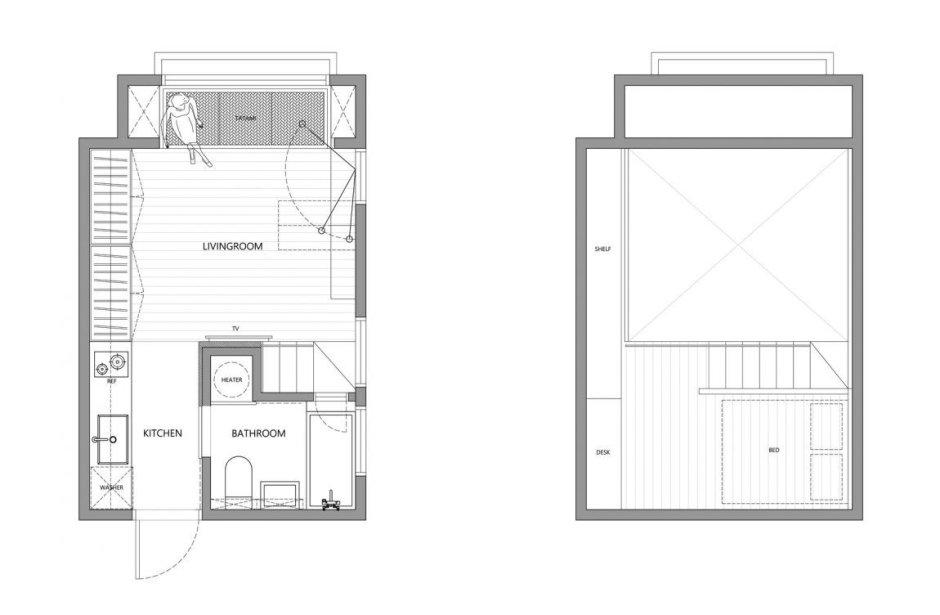 Маленькая квартира план