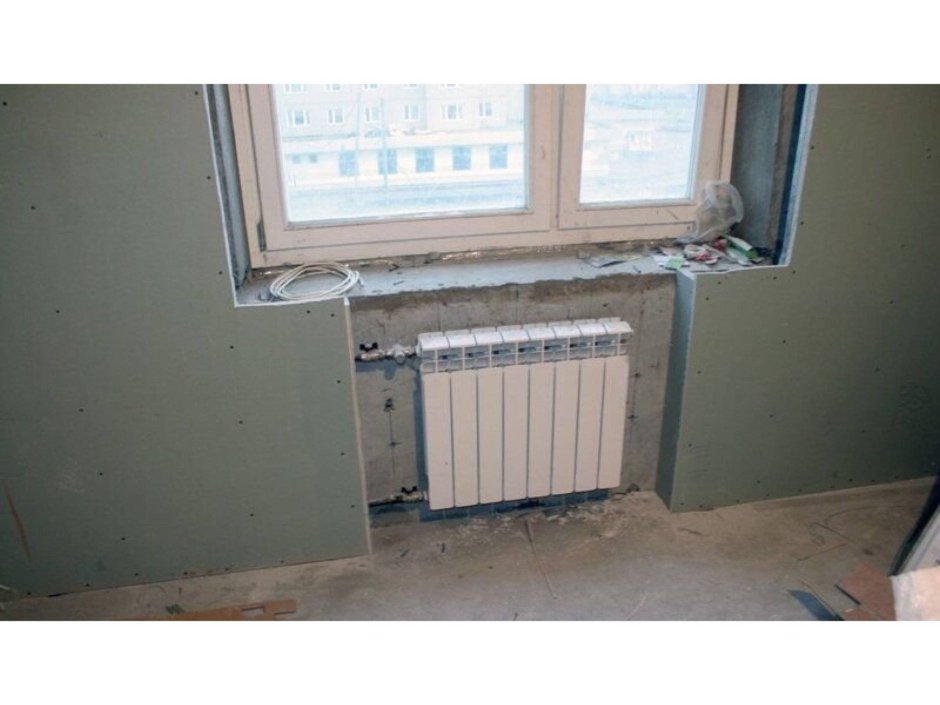 Вертикальные радиаторы в интерьере