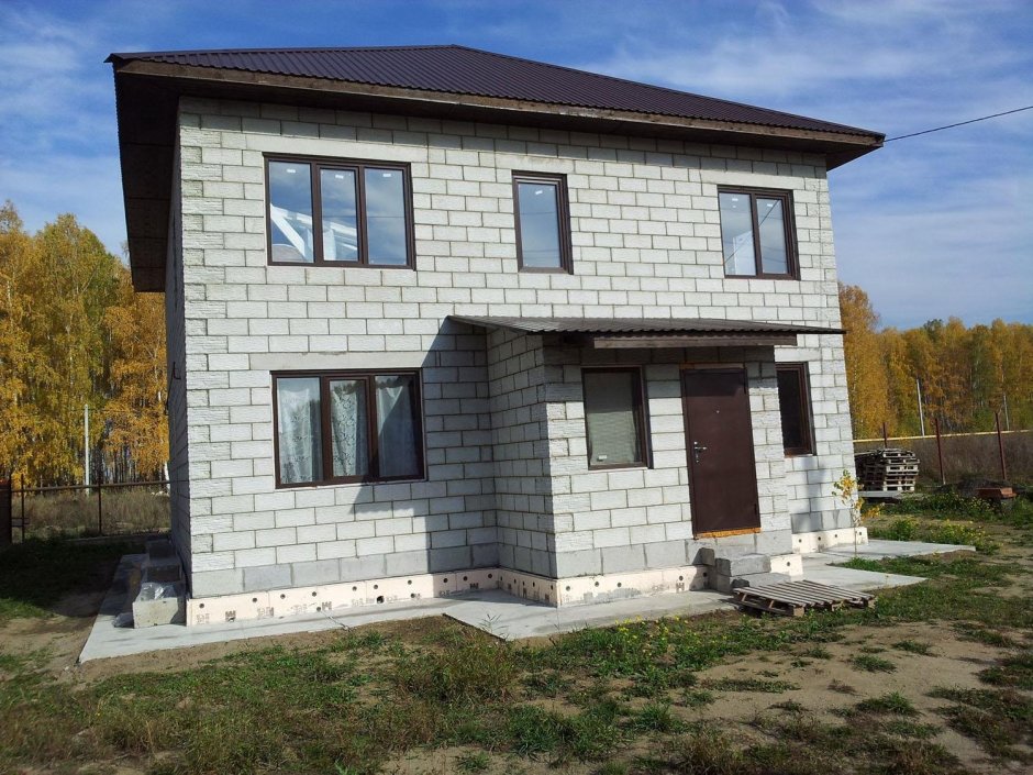 Дом из газосиликатных блоков