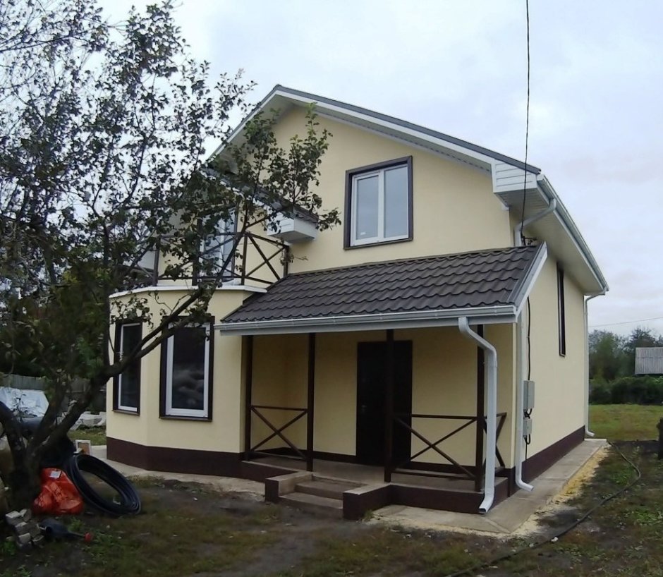 Дома из пеноблоков под ключ проекты