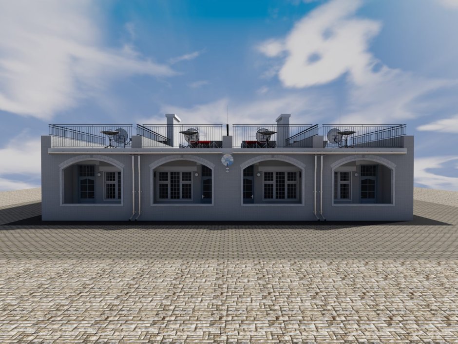 Одноэтажные барнхацсы