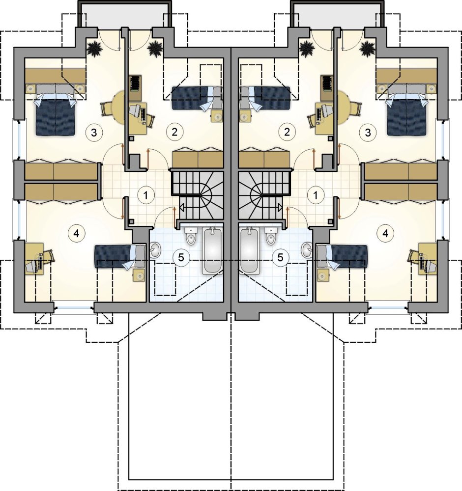 Одноэтажный дом с плоской крышей проекты 150кв