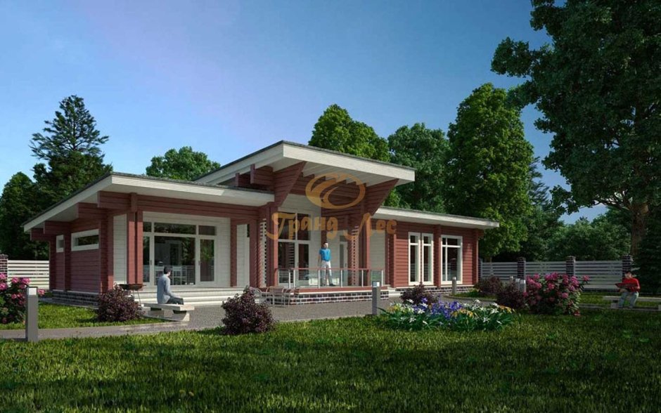 Одноэтажный таунхаус