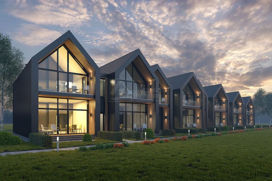 Проект бунгало одноэтажное Модерн