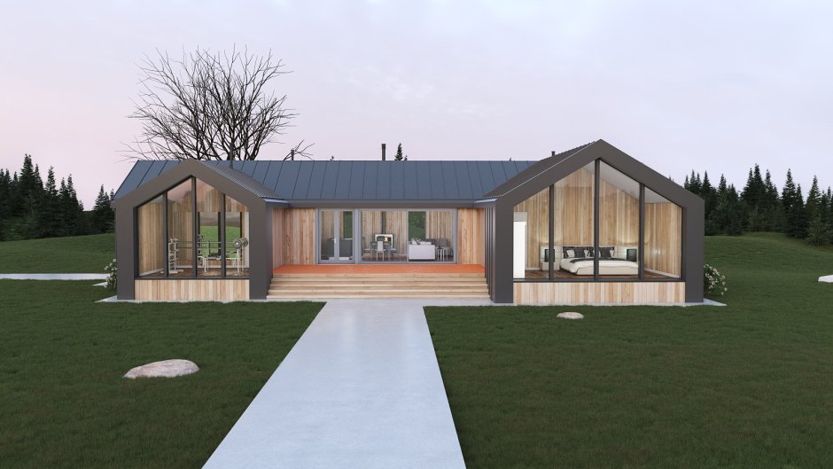 Modern House одноэтажный
