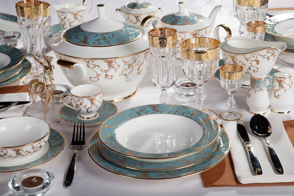 Голубые тарелки икеа