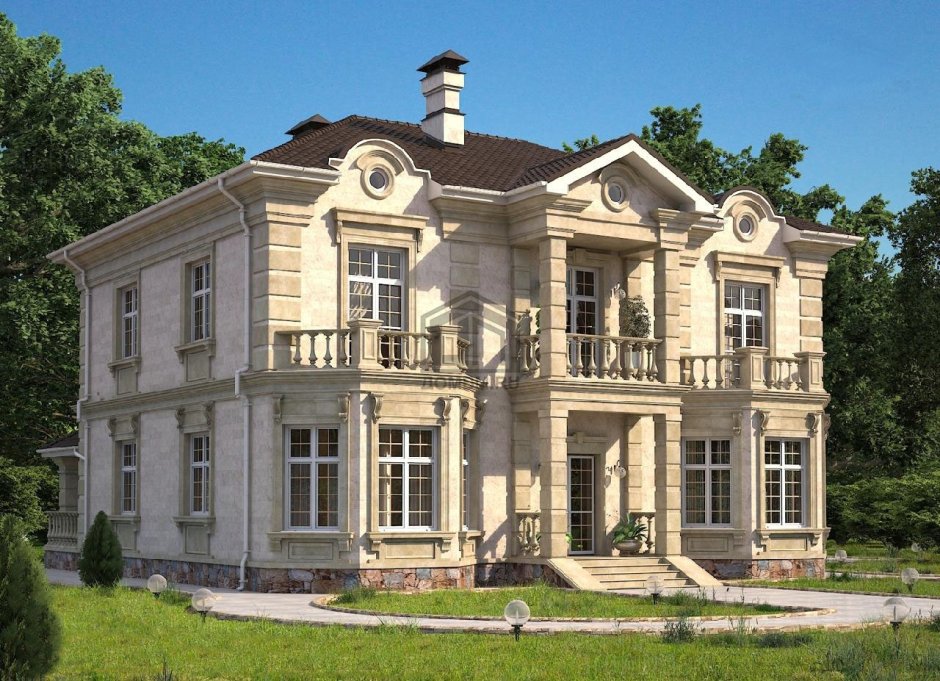 Двухэтажный особняк