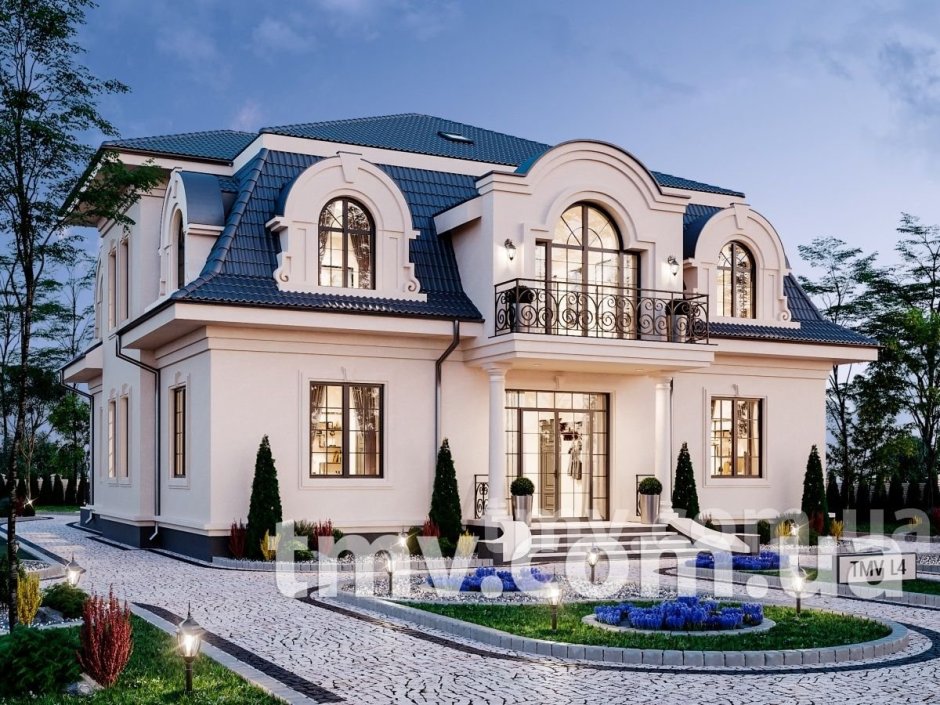 Красивые фасады домов