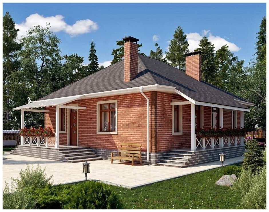 Проект дома as 2288 одноэтажного as 2288