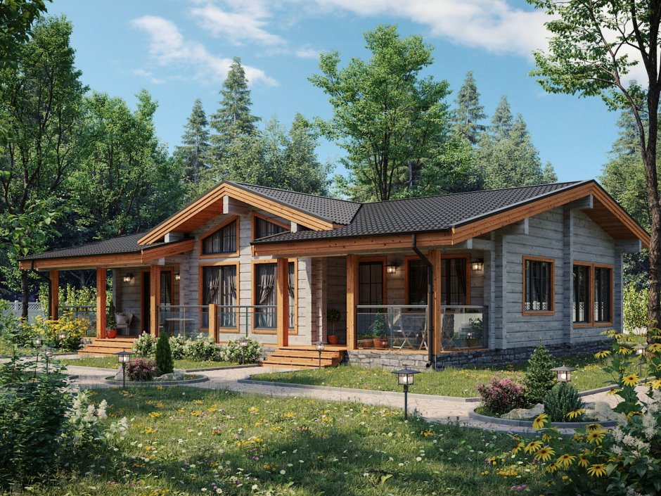 Финский дом Контио одноэтажный