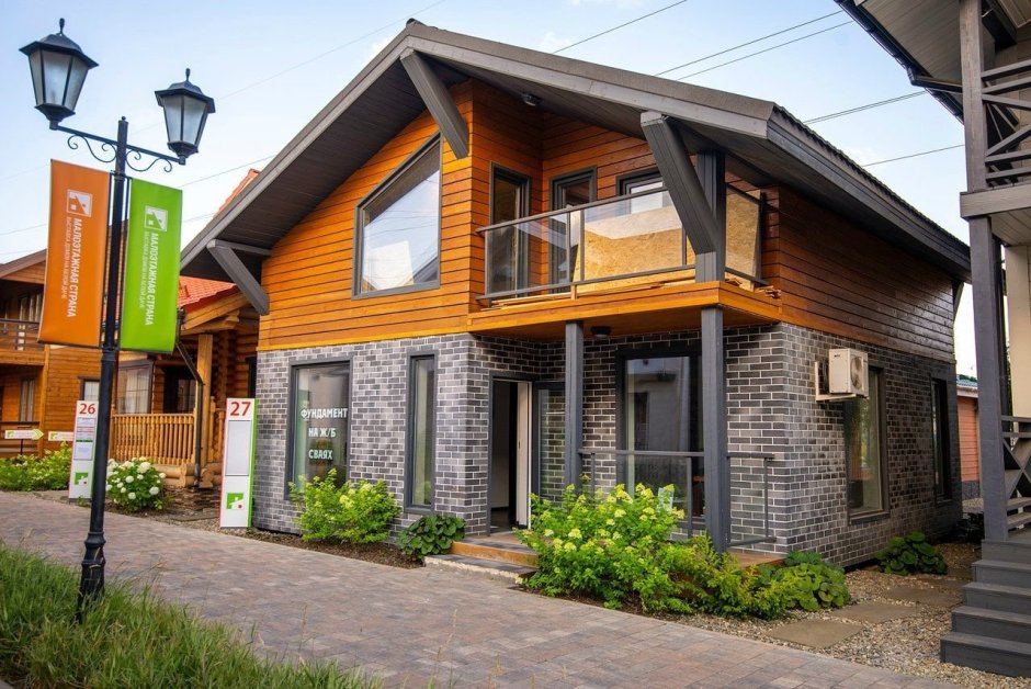 Планкен фасад Шале