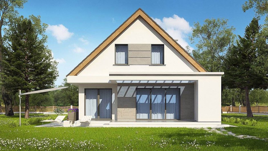 Проект z500 с мансардой 10*10