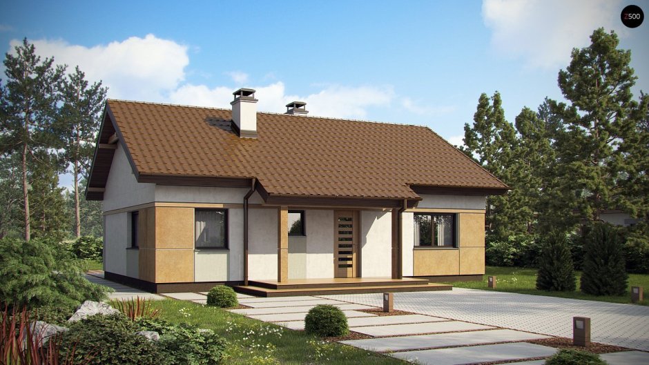Z500 проекты одноэтажных домов 60кв