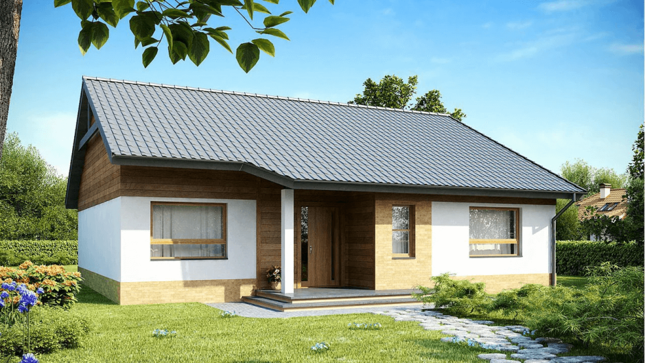 Проекты домов одноэтажных z7 z500