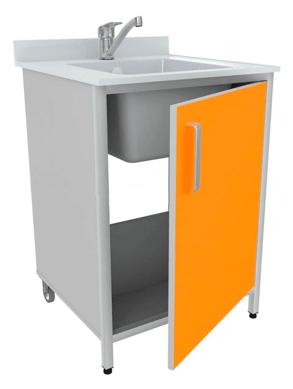 Тумба-мойка лабораторная 400х700х760 мм (шт) ОКПД 2