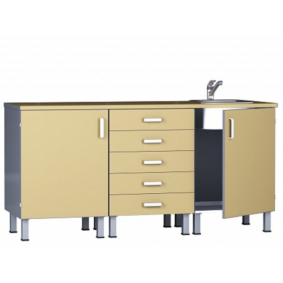 Мойка лабораторная 2000х750х750