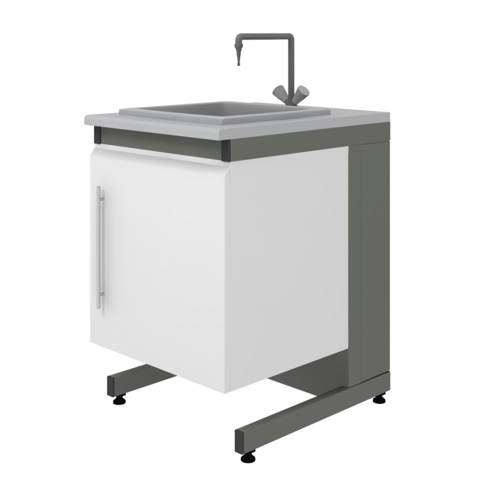 Стол-мойка одинарная СМЛ-01.2 лаборант