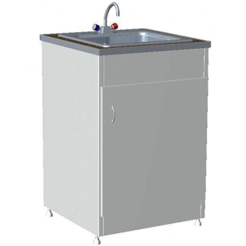 Стол лабораторный с мойкой СЛМ.02.01