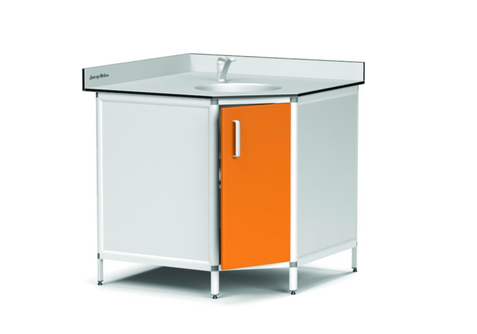 Стол лабораторный с мойкой АСК СЛМ.02.00