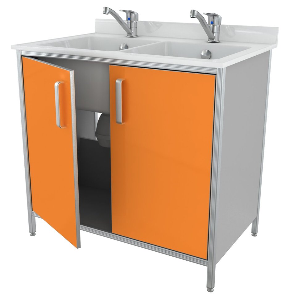 Тумба лабораторная 900*6007*750 СТС-2