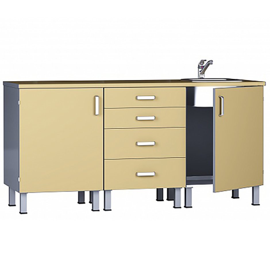 Тумба лабораторная с мойкой