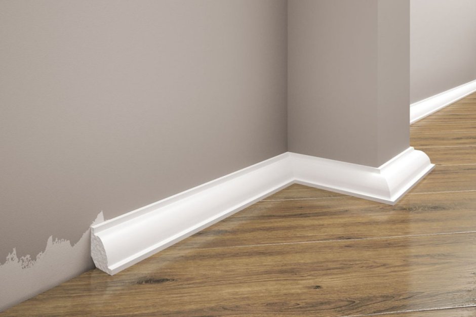 Плинтус для криволинейных стен, 20 мм х 30 мм, 5 м корэк