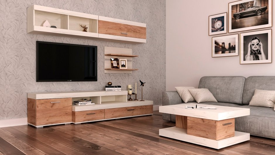 Соната ст-2 дуб крафт табачный / Муссон