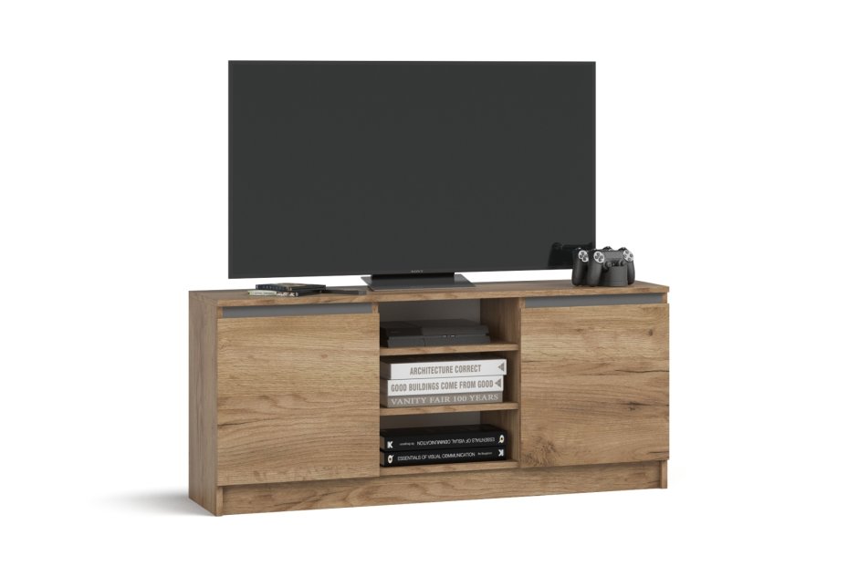 Подвесная тумба табачный крафт