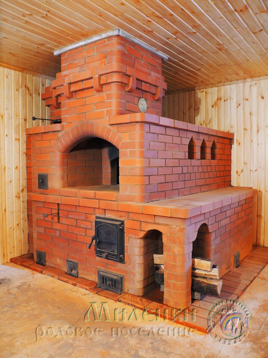 Русская печь Теплушка 1150х1150