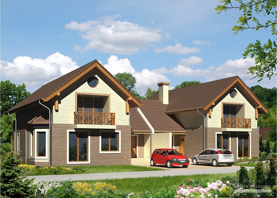 Проект дуплекс 200 м z500