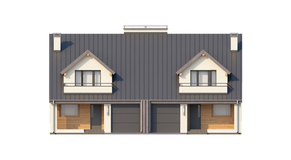 Дуплекс дом проекты z500