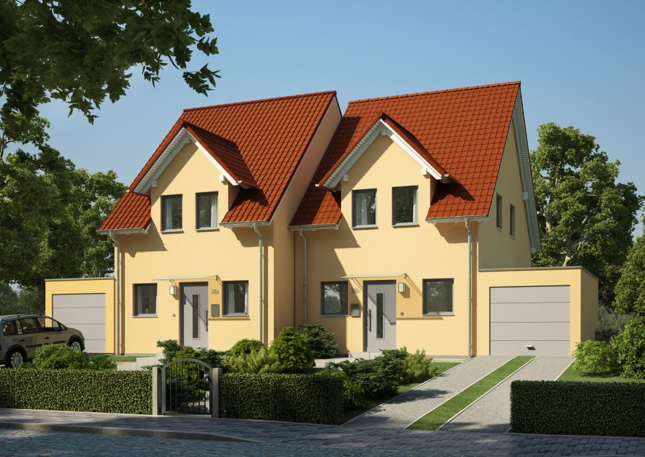 Частный дом на 2 семьи