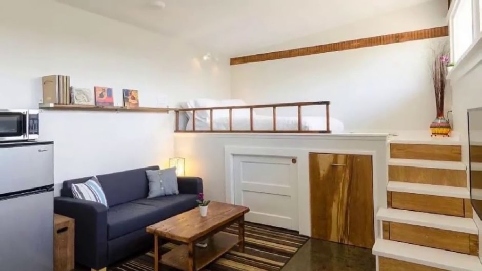 Гараж оборудованный под жилье