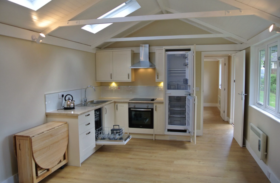 Жилой гараж внутри